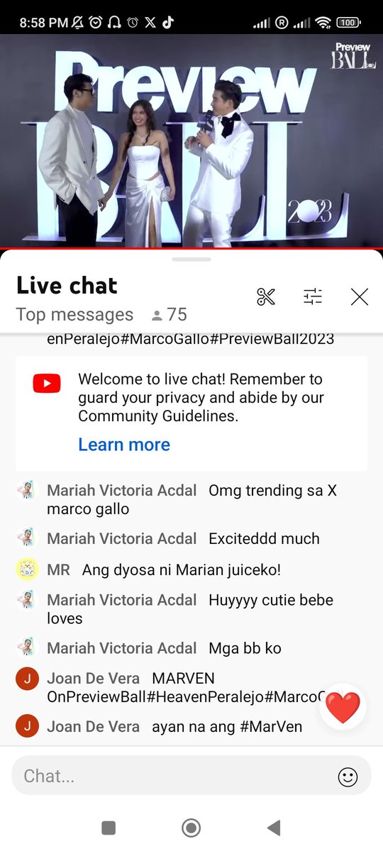 10Cassandra10's tweet photo. MARVEN OnPreviewBall
#HeavenPeralejo
#MarcoGallo
#PreviewBall2023 https://t.co/verAyZxqvm