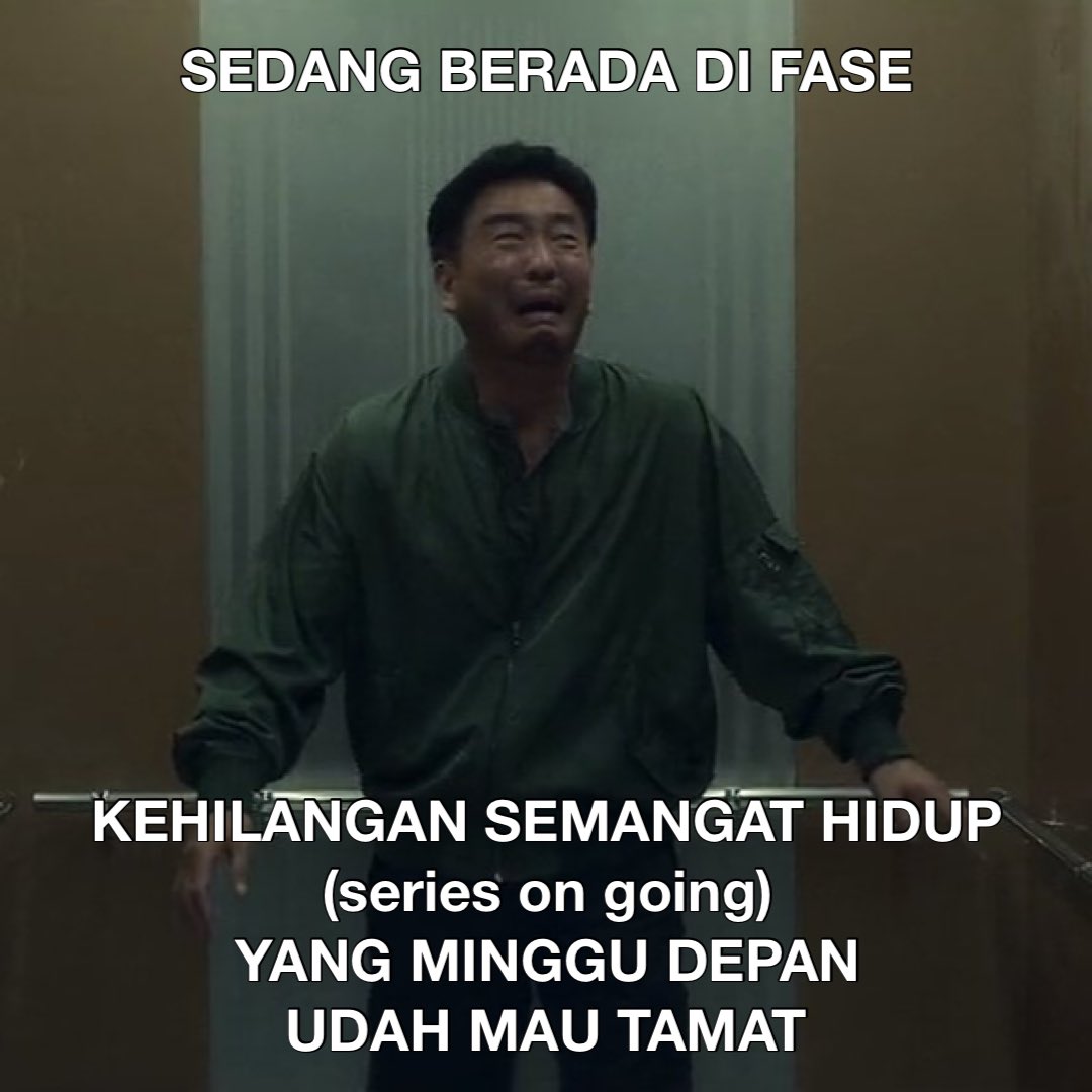 adityajuliannn's tweet photo. hidup jadi lebih semangat waktu ngikutin series drakor on going.
tapi terus berasa kosong saat udah mau tamat. https://t.co/aCG5T0cctm