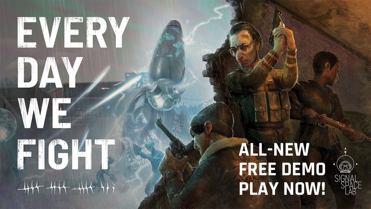 signalspacelab's tweet image. Missed out on last week's #StrategyFest on Steam? Worry not, an all-new #EveryDayWeFight free demo is still available! Play it today! 

✨Wishlist: ow.ly/a0Sa50PsPML
👉Follow: linktr.ee/signalspacelab
🎮Play: 

#indiedev #indiegames #demo