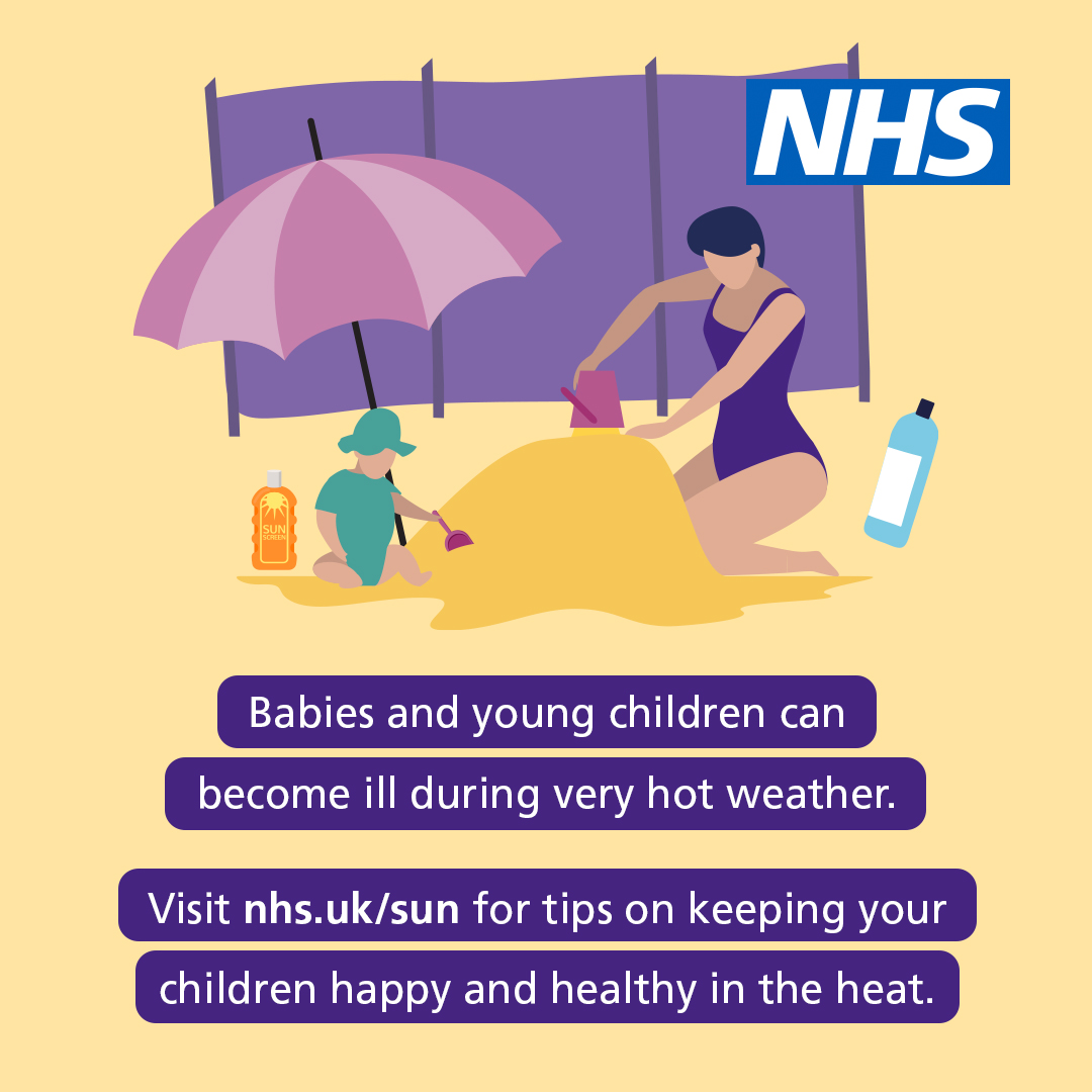 With the temperature being expected to rise over the weekend, you need to keep yourself and others safe ☀

Read our sun safety tips so you can enjoy your weekend 👉 bit.ly/3NxhG4Z