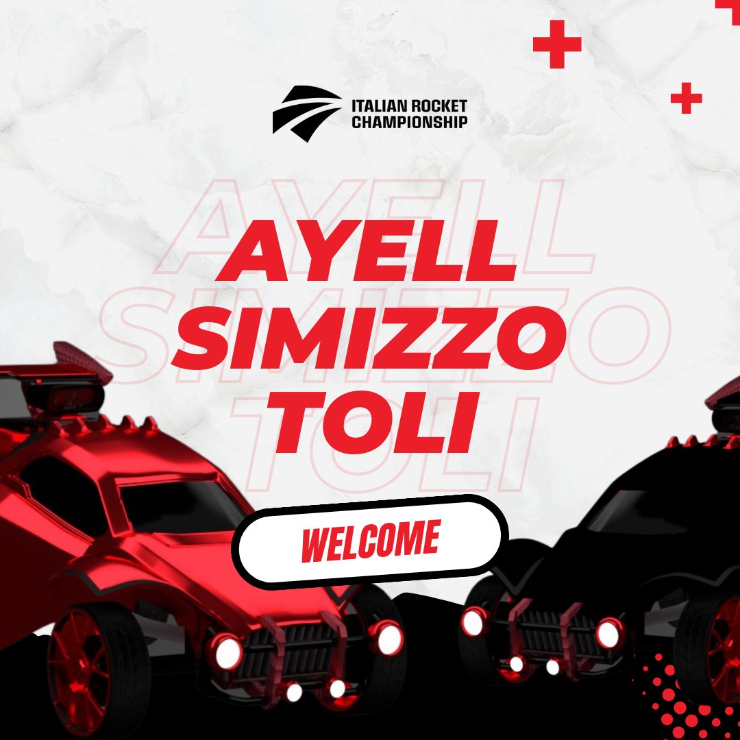Here is our team for this IRC-Serie B 🏎️

Amine <a href="/Ayell03/">Amine</a> Belhadj-Chaidi🇫🇷
Simone <a href="/simizzo1/">simizzo1</a> Izzo🇮🇹
Andrea <a href="/ToliRL/">Toli</a> Tolipano🇮🇹

Giovanni <a href="/giosprl/">giosp</a> Nuccioni🇮🇹 (Coach)

Emanuel <a href="/pastowho/">Pasto</a> Pastorella🇮🇹 (team manager)

#GoMaze
#RocketLeague
#ItalianRocketChampionship