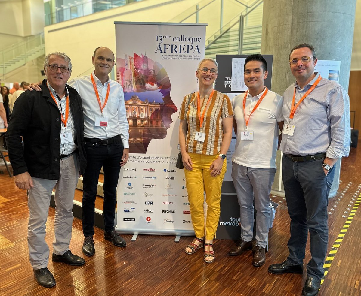 CNAudioprothese's tweet photo. Nos Collégiens sont présents au 13ème Colloque AFREPA !

Retrouvez-les en tant qu’orateurs lors de conférences ou d’ateliers, partageant leurs connaissances et leur expertise dans le domaine de l'#audioprothèse. 🚀

Merci au Comité d’Organisation du Colloque de nous avoir conviés https://t.co/bGOEMnoDkE