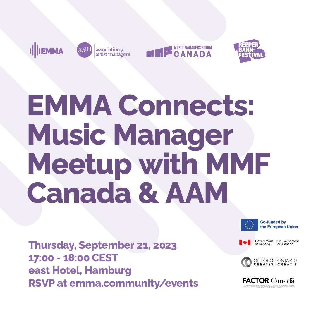 European Music Managers Alliance (EMMA) tweet media