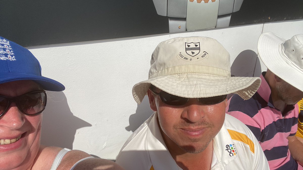 #ENGvNZ back at Sophia Gardens. Next year it will be Pakistan here on May 28th. Block 11 row G seat 29. Derek Carless with Kate Cross (not that one)