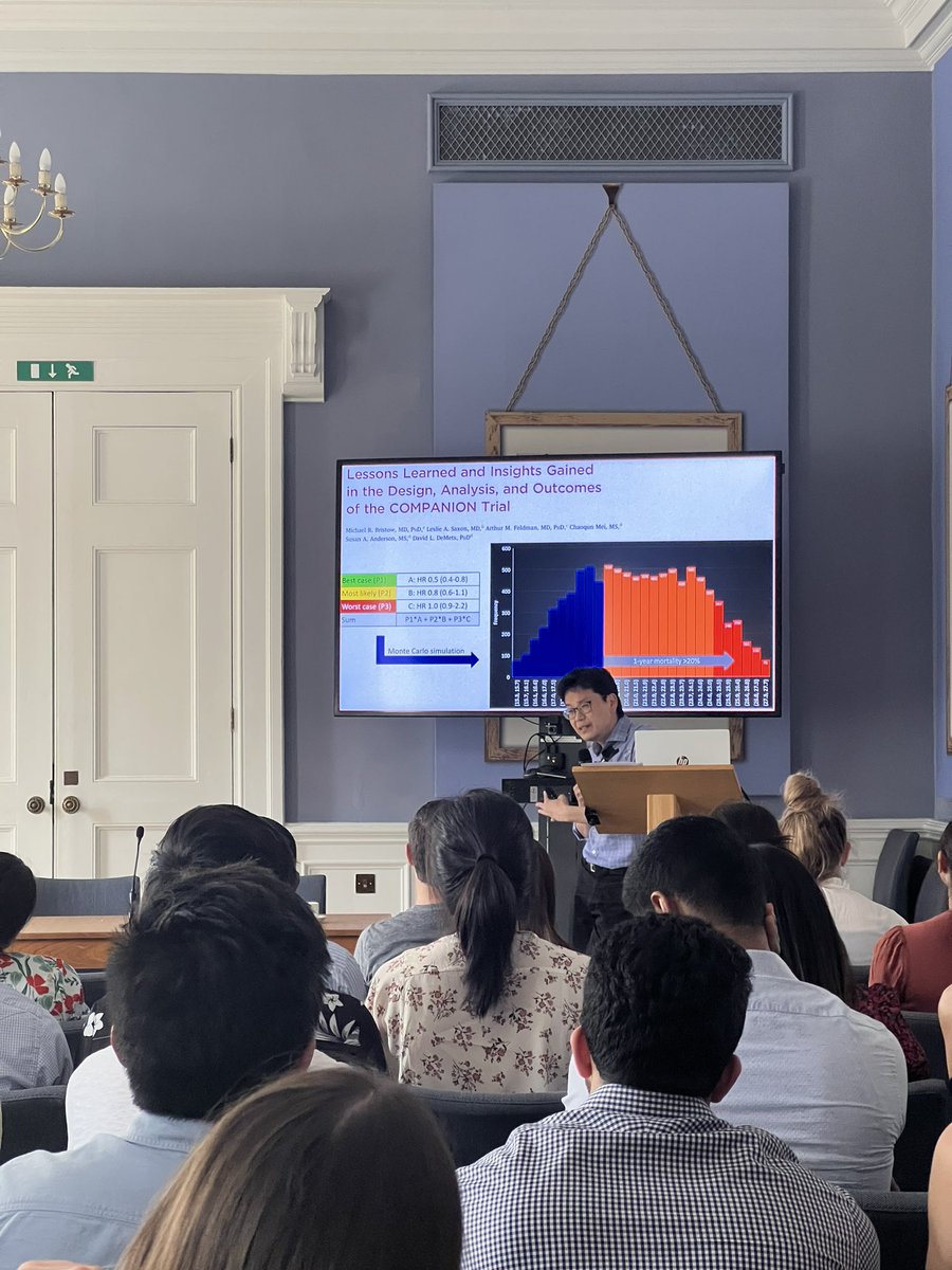 Dr_CPeter's tweet photo. Next up we have Dr Sern Lim on heart transplant. Eye opening to hear about the management of heart failure from the tip of the iceberg. An excellent speaker as always!

#NTD2023
@BritishCardioSo https://t.co/ULN6qoyFGl
