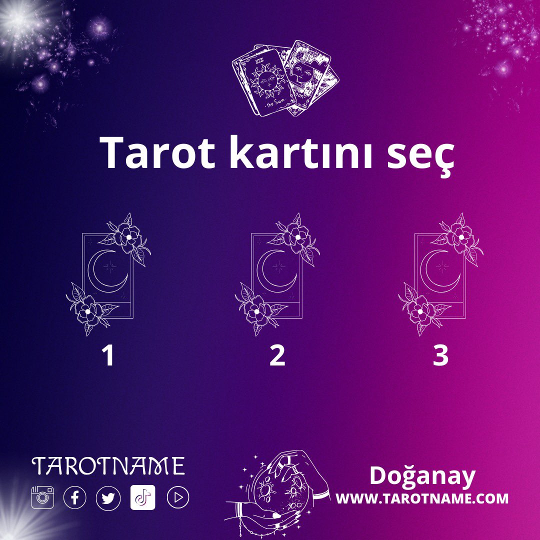tarotname_com's tweet photo. 🔮lyice odaklan ve yorumcumuz Doğanayın
belirledigi üç Tarot kartından birini seç! Bakalım Seni neler
bekliyor🔮⬇️

👍100 En lyi Online Fal Deneyimi
👉Uygulamamizi playstore üzerinden indirmeyi unutmayın:⬇️
🟪TAROTNAME🟪
💻https://t.co/yO7TSF7A4M

#elfali #rüyayorumu https://t.co/kE8PHfMTsX