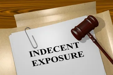PatriotGal480's tweet photo. In Arizona, indecent exposure is defined as recklessly exposing the genitals, anus, or areola or nipple of a person's breast or breasts while another person is present, and the defendant is reckless about whether the other person, as a reasonable person, would be offended or alarmed by the act. Indecent exposure to a person who is fifteen or more years of age is a class 1 misdemeanor, while indecent exposure to a person under fifteen years of age is a class 6 felony. The key is to prove that the act was done in a reckless manner and the victim of the crime was reasonably offended.