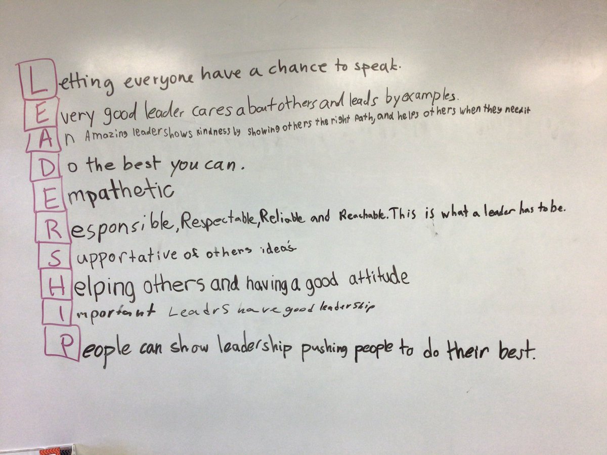 5th grade nails it!…teaching us how we can keep KINDNESS at the forefront of leadership responsibilities. 
Character Strong 💪🏻
<a href="/lasdk8/">LASDK8</a>