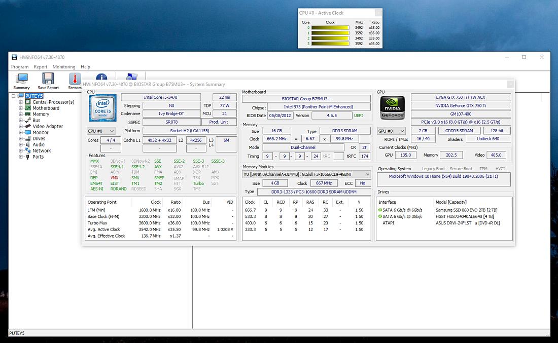GeekOnTheLoose's tweet image. HWiNFO v7.62
Free, Comprehensive Hardware Analysis, Monitoring and Reporting for Windows and DOS. 
oldergeeks.com/downloads/file… 

#computing #computerhardware