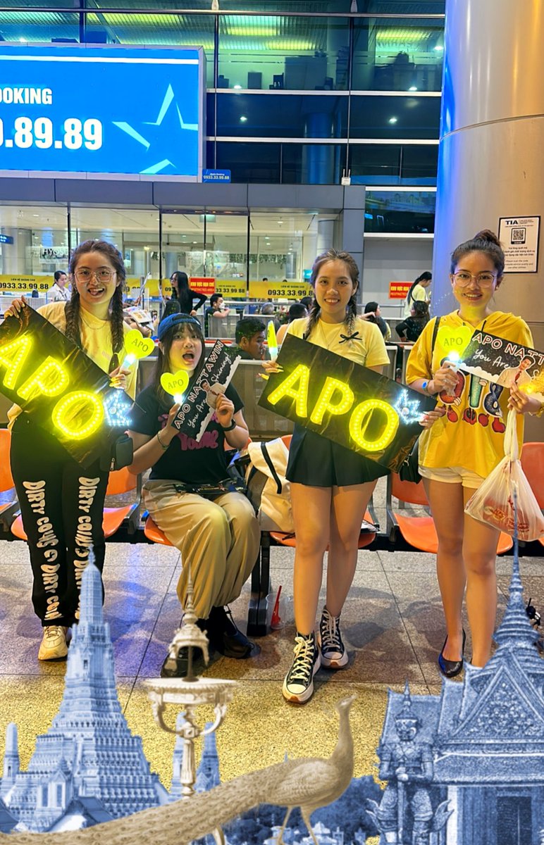 ApoNattawinFCVN's tweet photo. Eiei~ ARE YOU READYYYYYYYYYYY

 @Nnattawin1 is coming to townnnn 🥰🥰
And Vietnamese #apocolleagues are all happy and really excited to see APO 💛💛💛

APO APO APO Yayyyyyy~~~ SEE YOU SOON 💛
@Nnattawin1 #Nnattawin #apocolleagues https://t.co/ANdUQ0E4is
