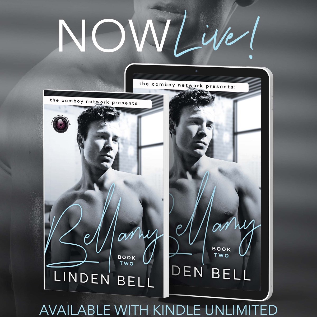 #NowLive Bellamy is here, the next book in The Camboy Network by Linden Bell!
#PurchaseNow: geni.us/bellamyevents
#MMRomance #EnemiestoLovers #LindenBell @Chaotic_Creativ