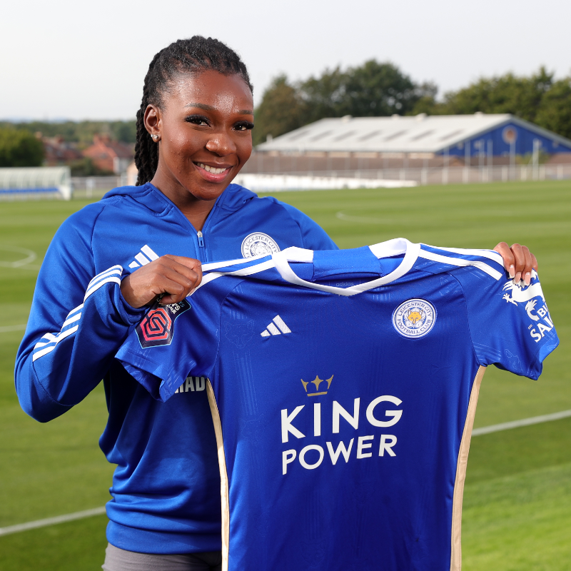 LCFC_Women's tweet photo. We are delighted to announce the signing of forward Deanne Rose on a two-year deal 🦊
