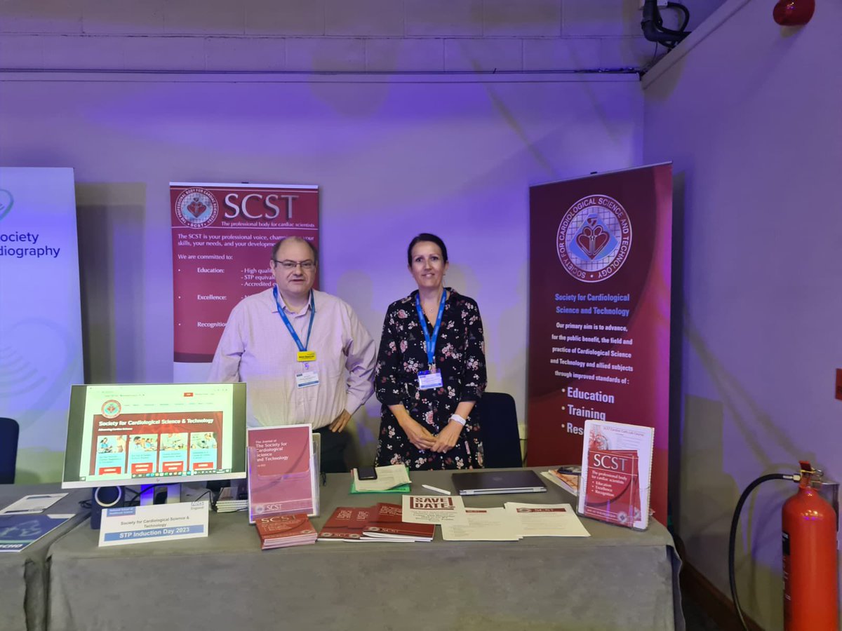 SCST council members @hevherbert & Mark Squirrell talk to STP trainees about #cardiacscience #clinicalscientists #healthcarescientists trainees #STPinduction2023 @SCSTcouncil @JoanneRashton @DunksSleeman @vitormweaver @gavin_mcclean @Original_Heinz