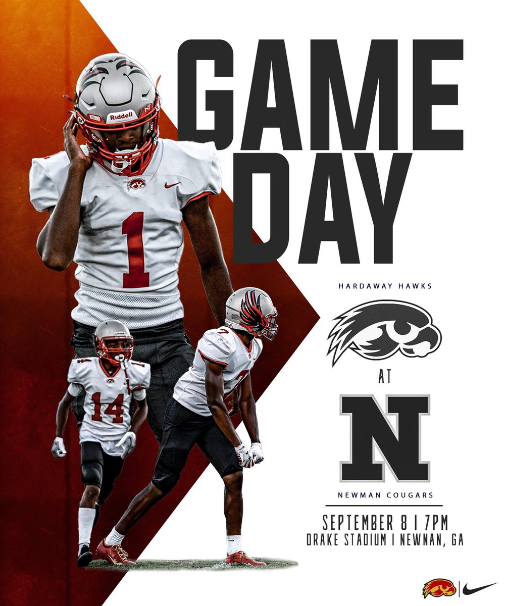 📅 Sep 8
⏰ 7:30 PM
🏟️ Drake Stadium
📍 Newnan, GA
🤝 Week 4🏈 
🔴🟡
📸<a href="/JLawsonGraphics/">Jess Lawson Graphics</a> 
#TheStandardIsTheStandard
#BrickByBrick     
#ItsHardToBeAHawk 
#APEXMENTALITY
#RecruitCollegeDrive