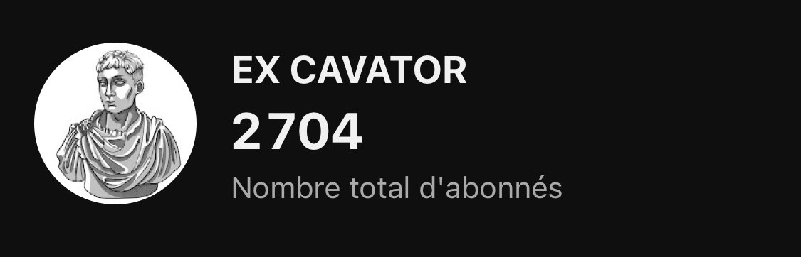 Petit à petit on s’approche des 3000 abonnés 😊