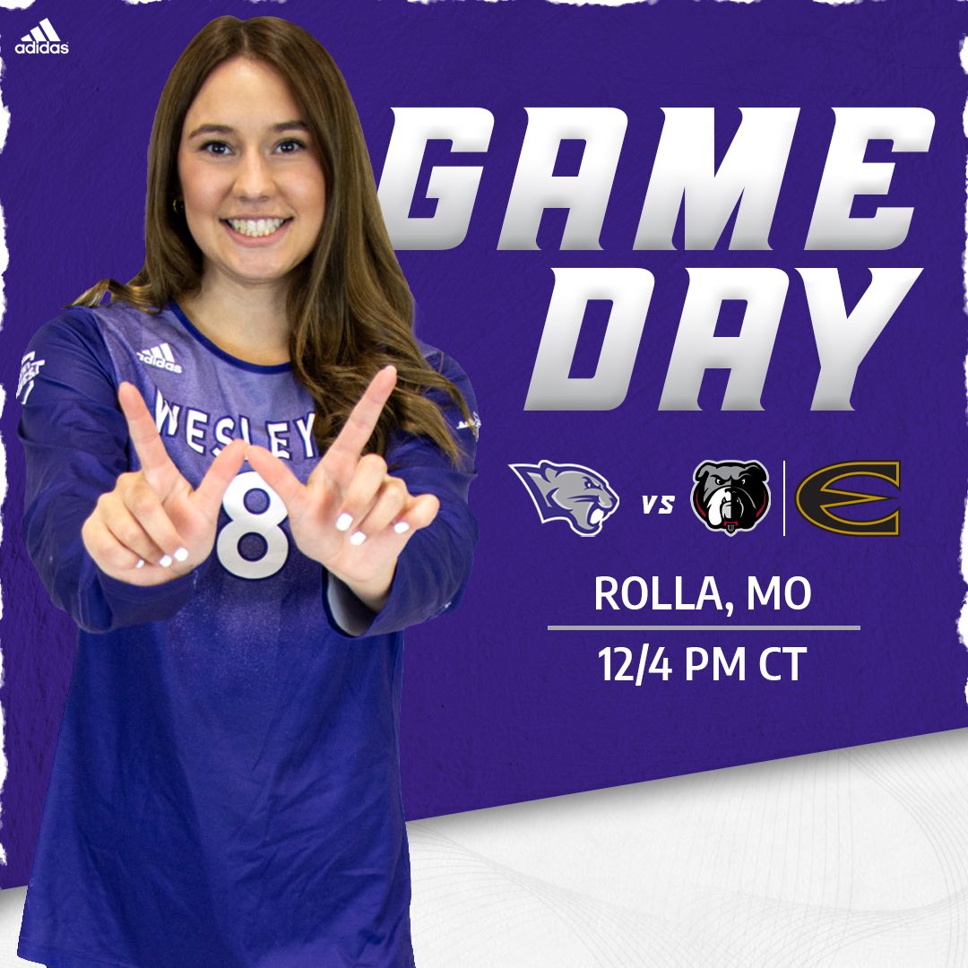 Who doesn’t love a good doubleheader to start the weekend?

🆚 Union (Tn)/ Emporia State
📍 Rolla, MO
🕛 12/4 PM CT
📊 bit.ly/485p2oy
📺 bit.ly/44DkRNW

#OneTeamWesleyan | #ForTheW