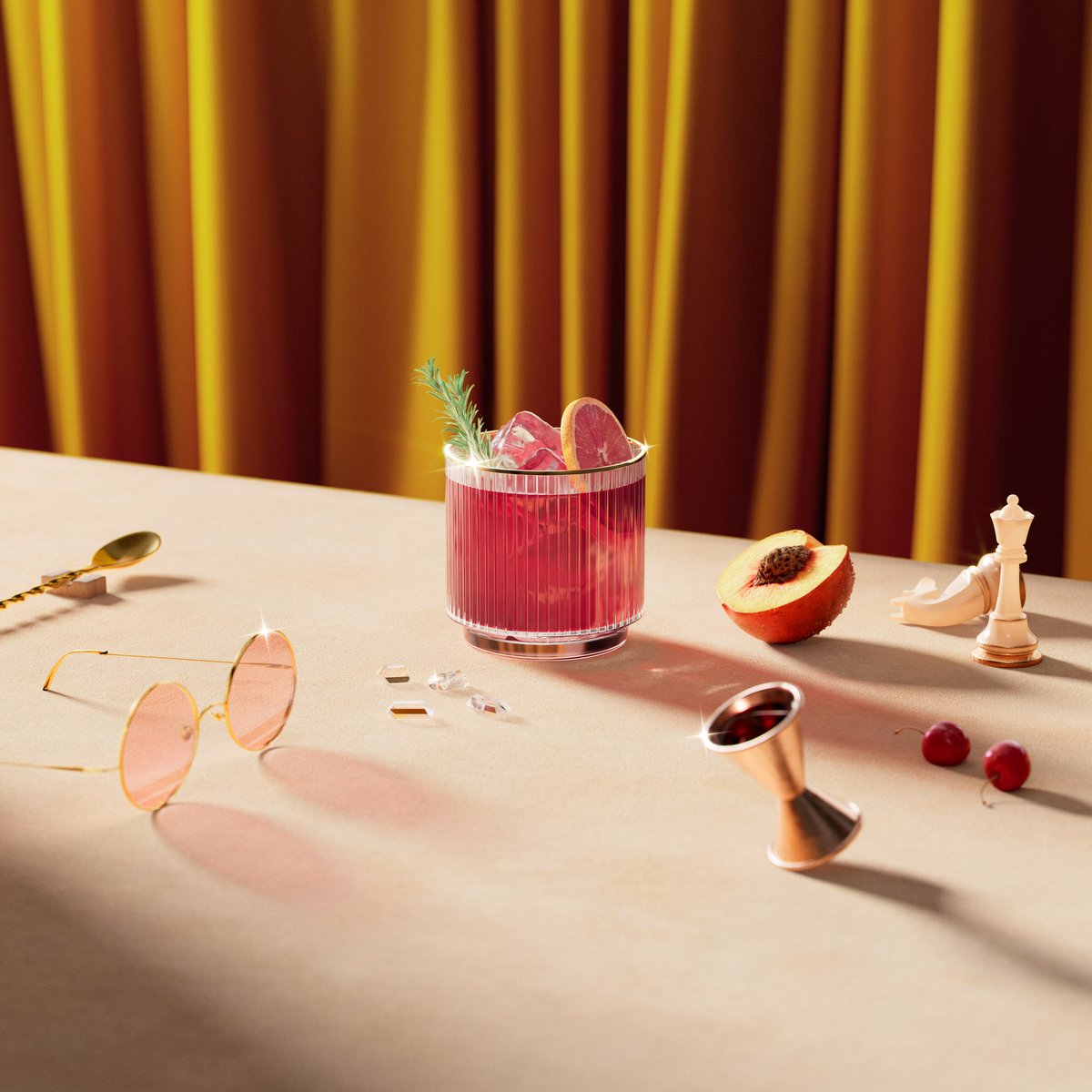 RobJuarez_'s tweet image. Hi everyone ✨️✨️✨️. Here I share some past frames lead by NotReal.tv for a Squearspace project. I hope you like it! 🍸❤️‍🔥🙌
.
.
.
.
.
.
#3d #3dart #c4d #cinema4d #digital #render #artdirection #3dartwork #c4d #redshift #digitalartist #adobe