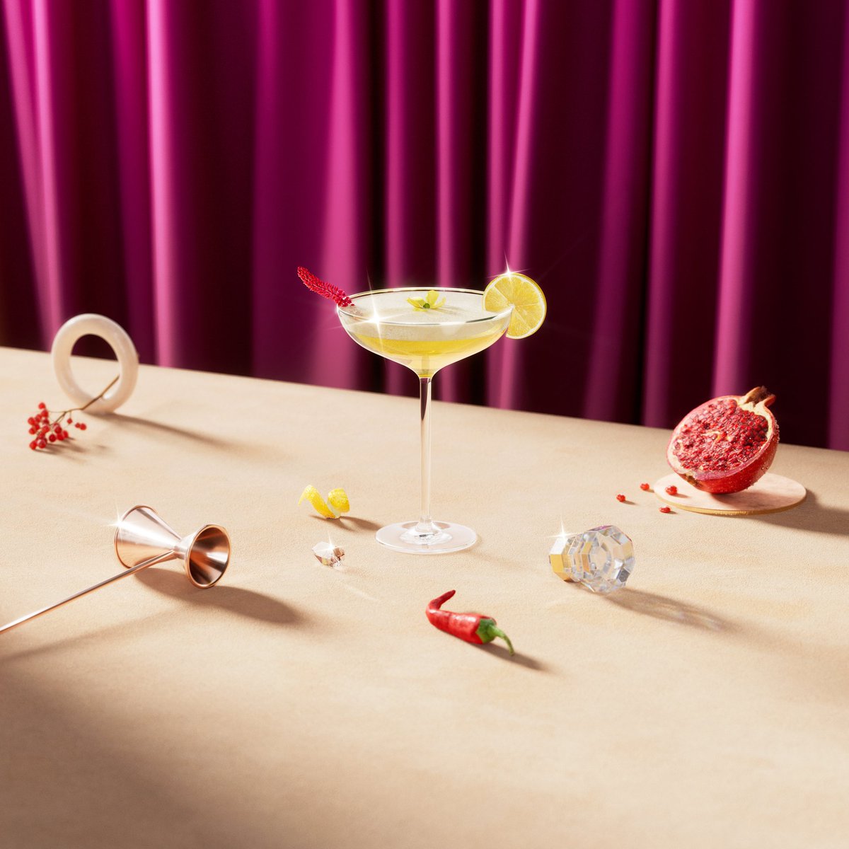 RobJuarez_'s tweet image. Hi everyone ✨️✨️✨️. Here I share some past frames lead by NotReal.tv for a Squearspace project. I hope you like it! 🍸❤️‍🔥🙌
.
.
.
.
.
.
#3d #3dart #c4d #cinema4d #digital #render #artdirection #3dartwork #c4d #redshift #digitalartist #adobe