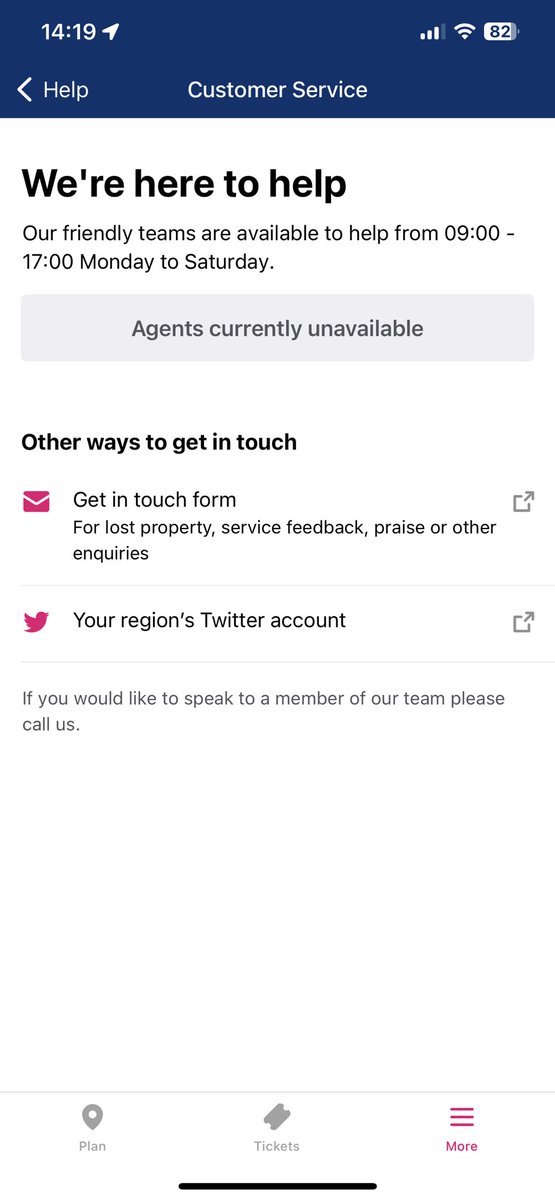 C_evz's tweet photo. @FirstBSA  pretty useless refund system when I cannot contact you on app as No operators or a phone number https://t.co/e9ErrVHocO