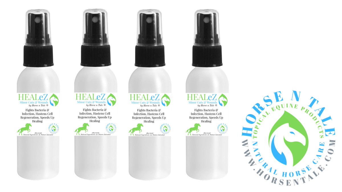 HorsenTale1's tweet photo. HealEz wound care product by Horse N Tale speeds up healing for minor cuts, wounds, insect bites and bruises.
Visit our website and order.
#horsentale #topicalequineproducts #naturalhorsecare #equine #horse
#horselover #healez #cutsandwounds #cuts #wounds #woundcare https://t.co/FlkQLfCXWu