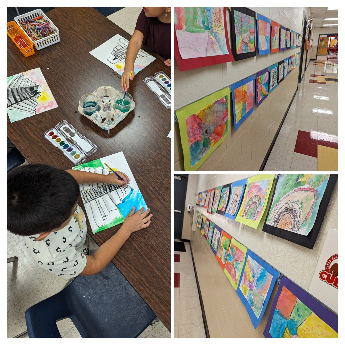 Brandy Jo Frandsen (@belovedbrandyjo) on Twitter photo Kinder, 1st and 2nd are loving learning about all the different kinds of lines and the process of wax resist watercolor painting. <a href="/Dpin1967/">Debra Pinon</a> <a href="/galindo_lann/">Laura A. Galindo</a> <a href="/NISDCable/">Cable Elementary</a> Kinder, 1st and 2nd are loving learning about all the different kinds of lines and the process of wax resist watercolor painting. <a href="/Dpin1967/">Debra Pinon</a> <a href="/galindo_lann/">Laura A. Galindo</a> <a href="/NISDCable/">Cable Elementary</a>