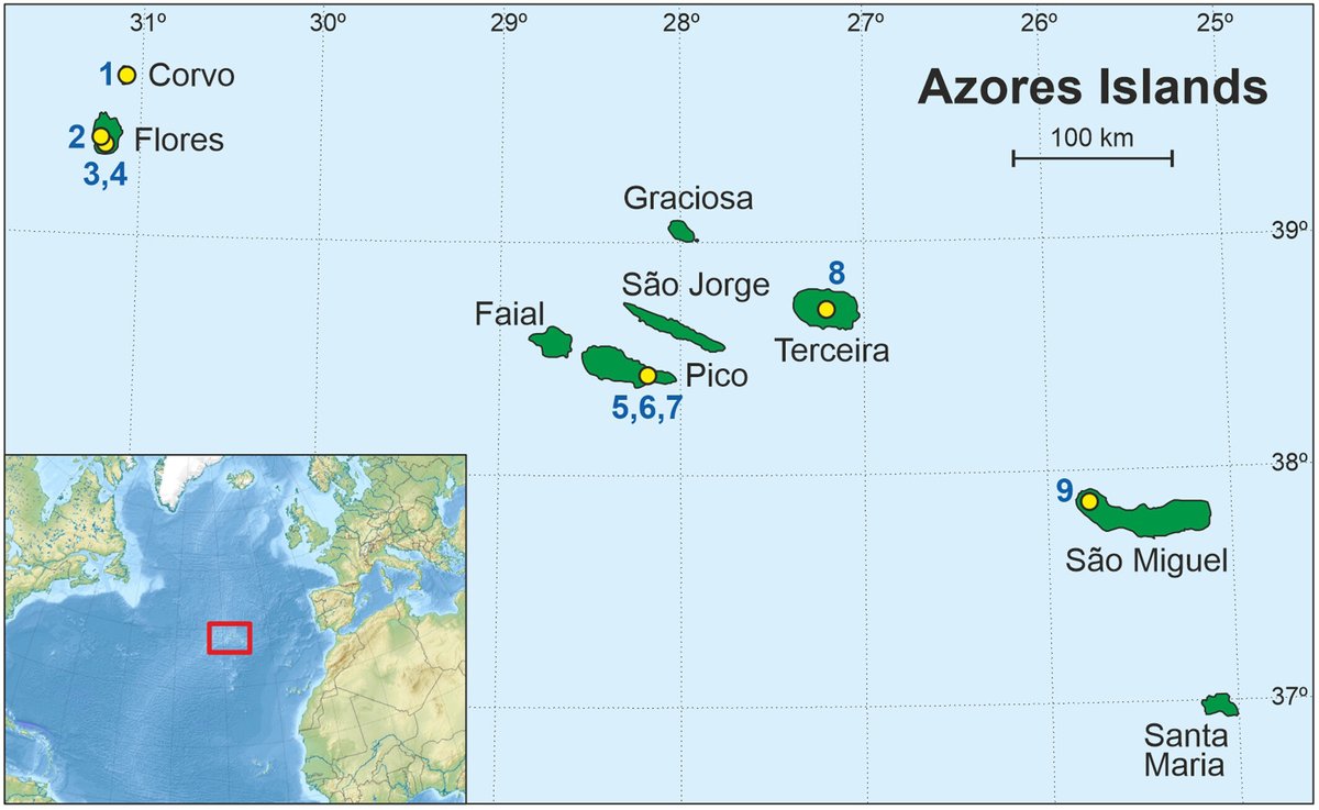 Did the Azores Islands' landscape change before Portuguese colonization? To find out the answer, read Dr. Valentí Rull's recent Commentary piece🌴🏞️ doi.org/10.1111/jbi.14…