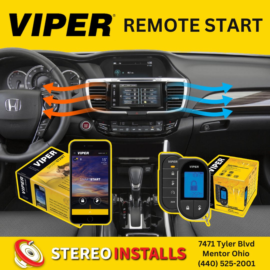 StereoInstalls's tweet photo. Early Deals on #RemoteStart @StereoInstalls call (440) 525-2001😀 https://t.co/ZB6MqfUncm
