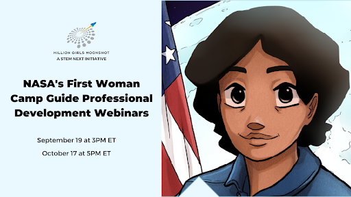 As @NASA prepares to put the first woman on the moon, join NASA to explore the possibilities of lunar exploration with your afterschool students. Register now for live professional development on Sept. 19 around the “First Woman” graphic novel series: go.nasa.gov/3KV199l