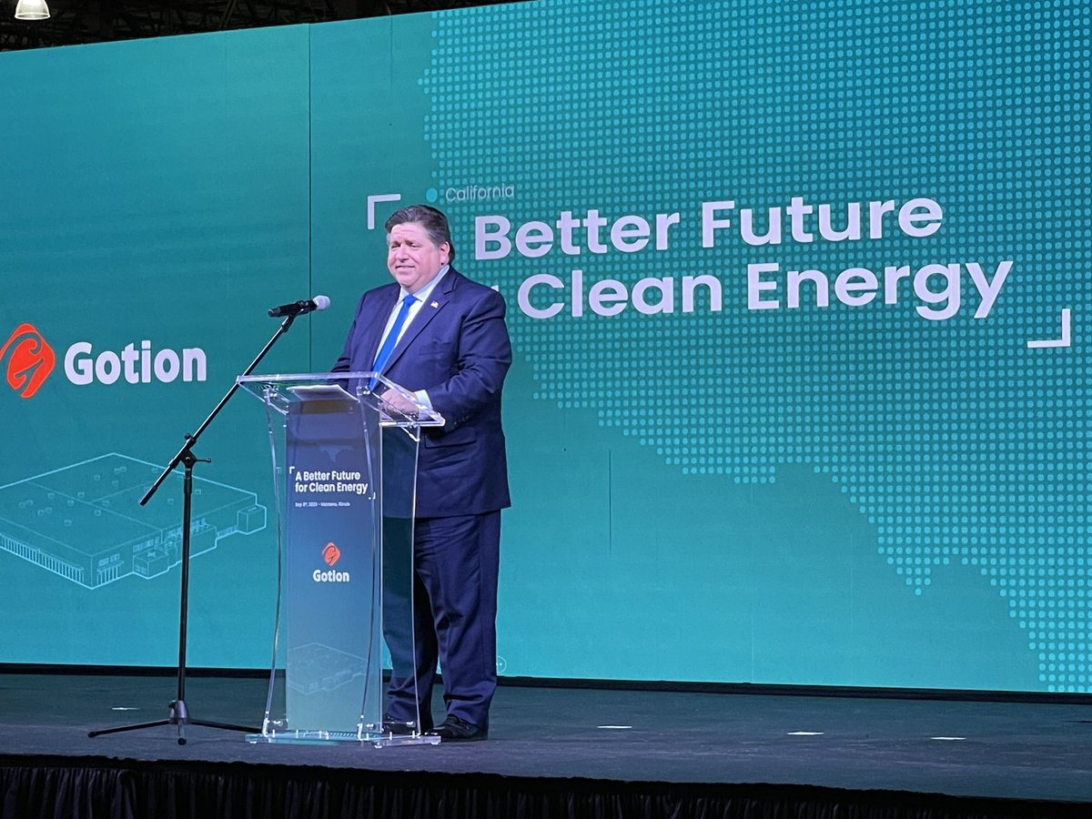 Gotion’s historic $2 billion EV Battery Gigafactory that will create 2,600 good-paying jobs represents ‘the most significant manufacturing investment in Illinois in decades’ - @GovPritzker #BeInIllinois