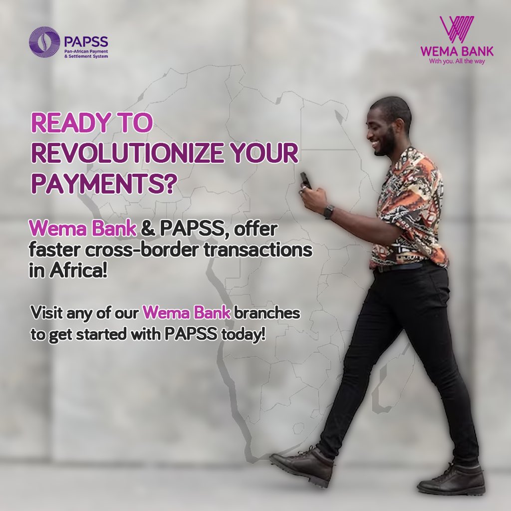 wemabank's tweet image. You can now get seamless cross-border transactions in Africa!🤭

#wemabank
#seamlesstransition 
#africa