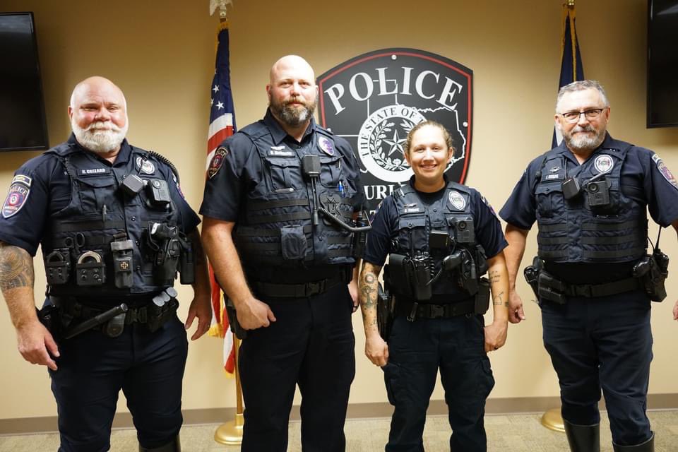 Officer Evans and Officer McDaniel completed their 80 hour police motor training course with a roughly 900lb motorcycle💪 during a month filled with record-breaking heat🥵 Give them a wave when you see them out and about; just make sure you're traveling at the proper speed limit.