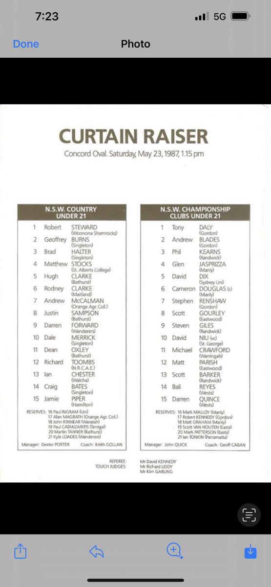 samborugby's tweet image. A little bit of nostalgia and history on the eve of RWC.
This U’21 ￼game was the curtain raiser to the 1st RWC 1987 game in Aust, Aust v Eng ! Some big names &amp;amp; memories!@ScottQuinnell @ScottHastings13 @MartinBayfield @TomShanklin @JohnKirwan_14