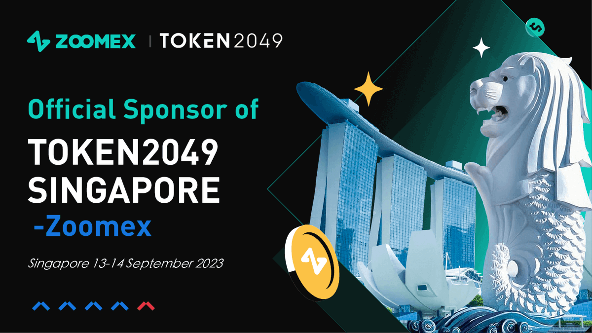 🎉 Everyone,attention!
🚀 We've teamed up with @TOKEN2049 to give away 5 FREE tickets (each worth $1,299) to the #TOKEN2049  crypto conference in Singapore on September 13-14, 2023! 🇸🇬

To enter:

1) Follow <a href="/ZoomexOfficial/">ZOOMEX_Official</a> and @TOKEN2049
2) RT &amp; Like
3) Tag 3 friends to get extra