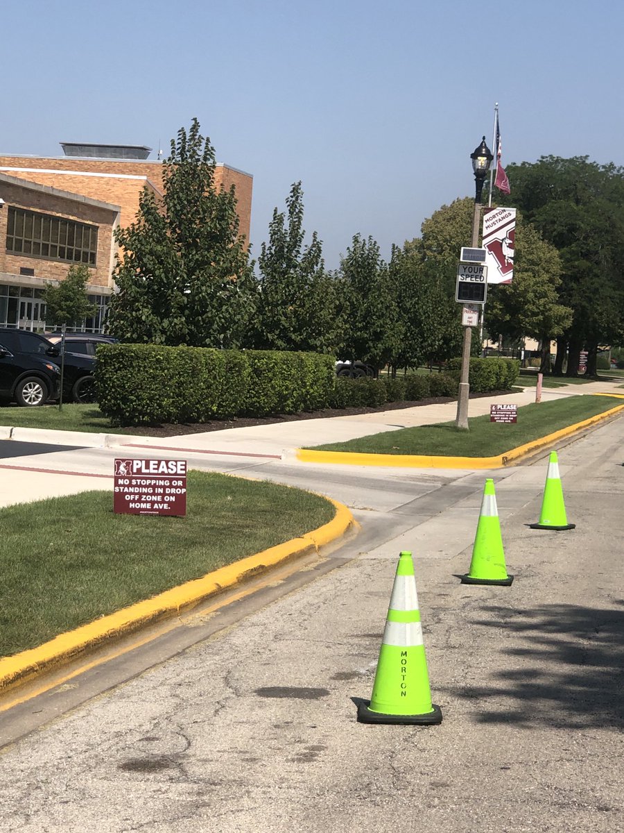 We love to see the design process in action. From concept idea to final product. Excellent sign design , print and application by senior Alyssa Orozco #Mortonpride