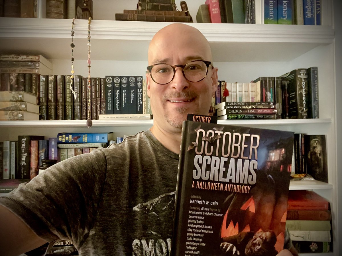 Ryan Whitley (@frryanwhitley) on Twitter photo Thanks to <a href="/kangkahnpublish/">Kangas Kahn Publishing</a> for the awesome hardcover of the forthcoming Halloween antho! I was thrilled to win this raffle & am pumped to read this. Incredible TOC, w/ <a href="/manylittlewords/">Gemma Amor</a> @KealanBurke <a href="/claymcleod/">Clay McLeod Chapman</a> @todd_keisling @GwendolynKiste <a href="/RichardChizmar/">Richard Chizmar</a> <a href="/BrianKeene/">Brian Keene</a> & more! 🎃 Thanks to <a href="/kangkahnpublish/">Kangas Kahn Publishing</a> for the awesome hardcover of the forthcoming Halloween antho! I was thrilled to win this raffle & am pumped to read this. Incredible TOC, w/ <a href="/manylittlewords/">Gemma Amor</a> @KealanBurke <a href="/claymcleod/">Clay McLeod Chapman</a> @todd_keisling @GwendolynKiste <a href="/RichardChizmar/">Richard Chizmar</a> <a href="/BrianKeene/">Brian Keene</a> & more! 🎃