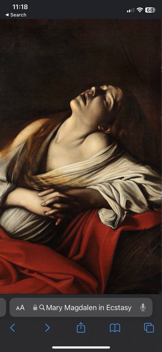 Eg lít út eins og lík í Caravaggio málverki