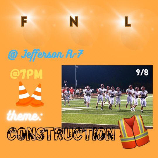 Join us tonight to Deconstruct the Blue Jays!!! Rock your construction gear in the student section! See you at 7:00 pm!!! #wearetheblackcats
