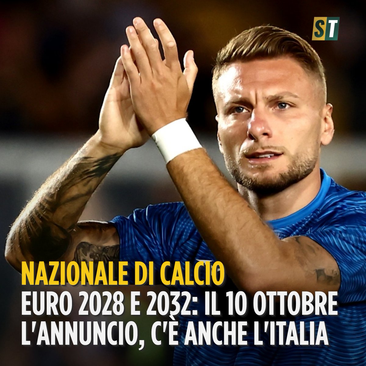 Sarà la #Uefa a dire quali saranno i Paesi organizzatori: l'#Italia ha presentato la candidatura congiuntamente alla Turchia. #Europei

Leggi tutto qui -> sport-today.it/calcio/naziona…