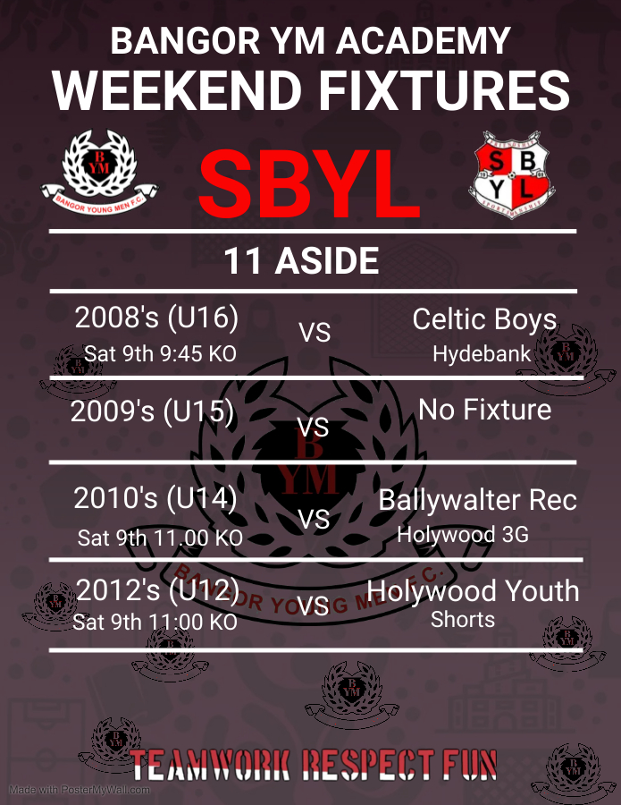 Bangor Young Men FC tweet media