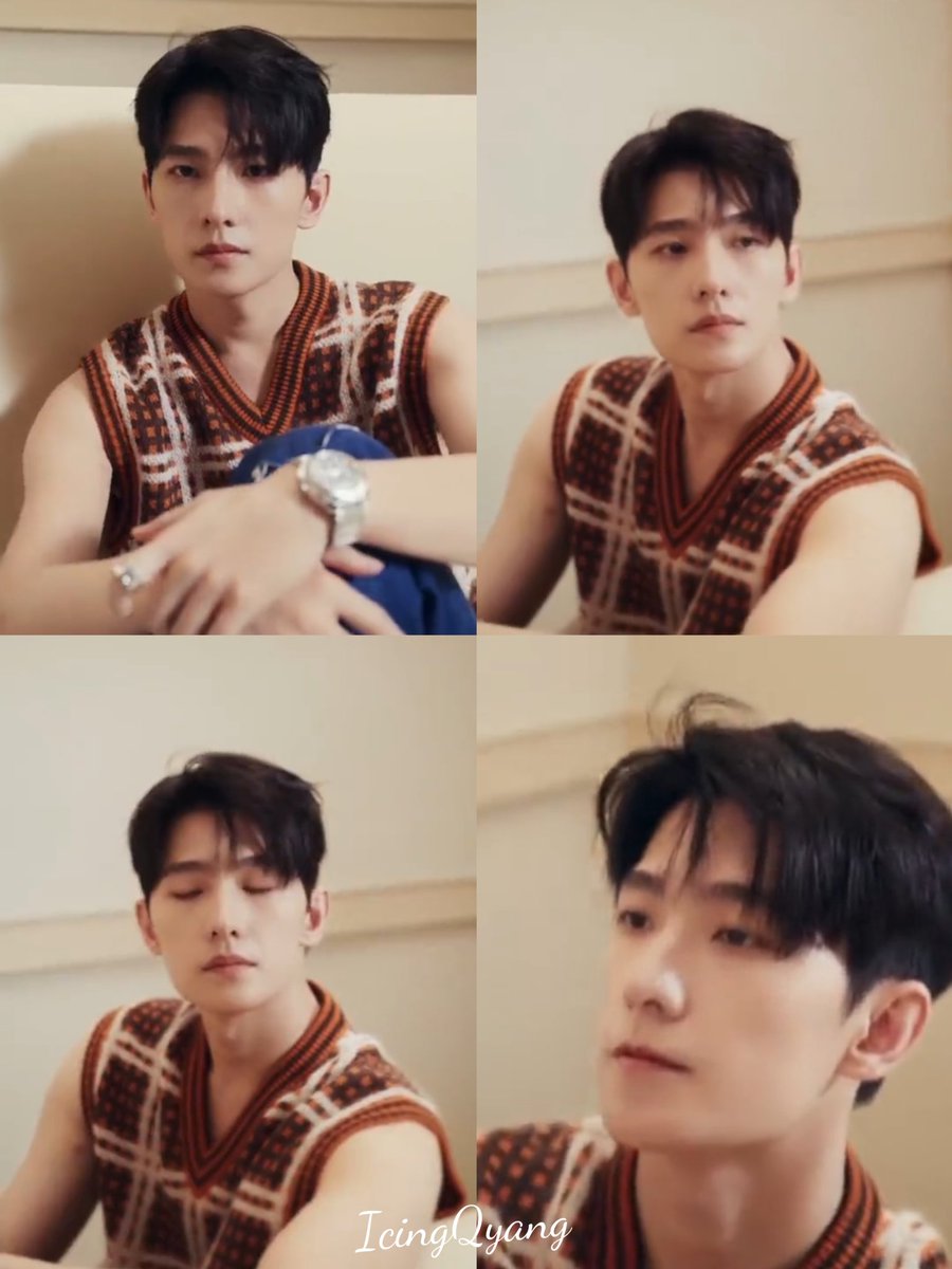 #alittleedgy muscles from a sleeveless sweater and ripped jeans, #godofvisuals #YangYang杨洋 stuns us with his ability to look younger than his 32😍 #WSJWhatsNow #foreveryoung