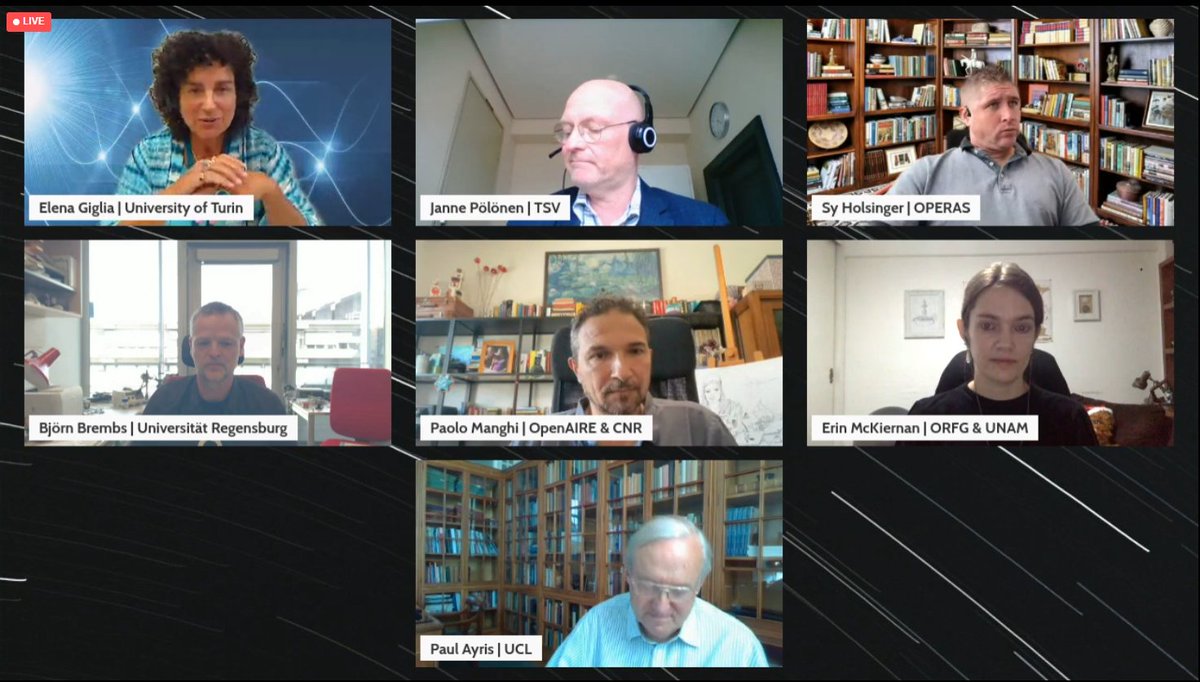 Excited to hear the visions of this panel on practical pathways toward real global Open Science #OAI13