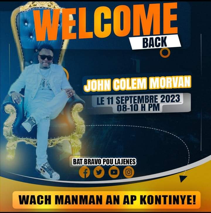 Lundi 11 septembre 2023 Ayitikòtouni 8h pm 
Sòlda BBJ ,nasyon BBJ ,fanmi BBJ pèp BBJ mete nou sou batay nou Nan lagè.