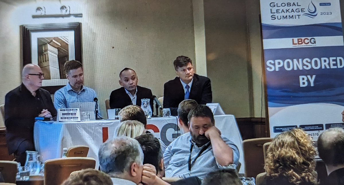 Our CEO was delighted to Chair day one of <a href="/WaterLeakage/">Water Innovations</a> and discuss #smartnetworks #smartmetering #leakageroutemap #assethealth #DMAfutureof