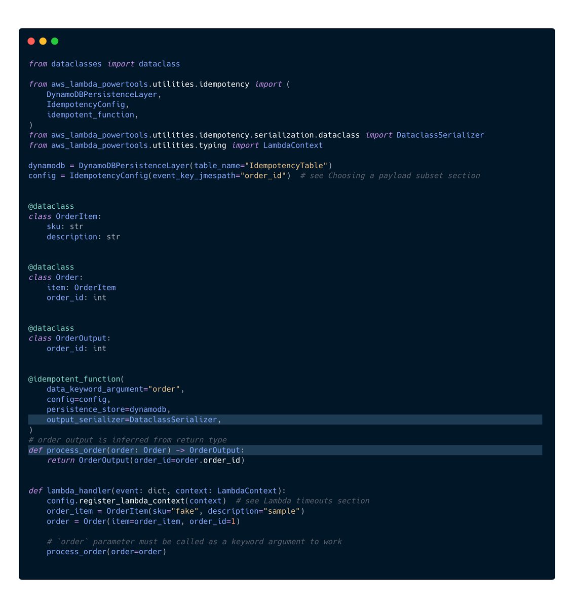 heitor_lessa's tweet photo. 📣 Powertools for AWS (Python) 2.24 is out!

🌟 Middleware support in Event Handler, thanks to @walmsles
🔥 Custom serialization for Idempotency, thanks to Arad from CyberArk
👊 Four new contributors!

https://t.co/XyMQdnS6yT

#aws #serverless https://t.co/Wp4xv1zhGF