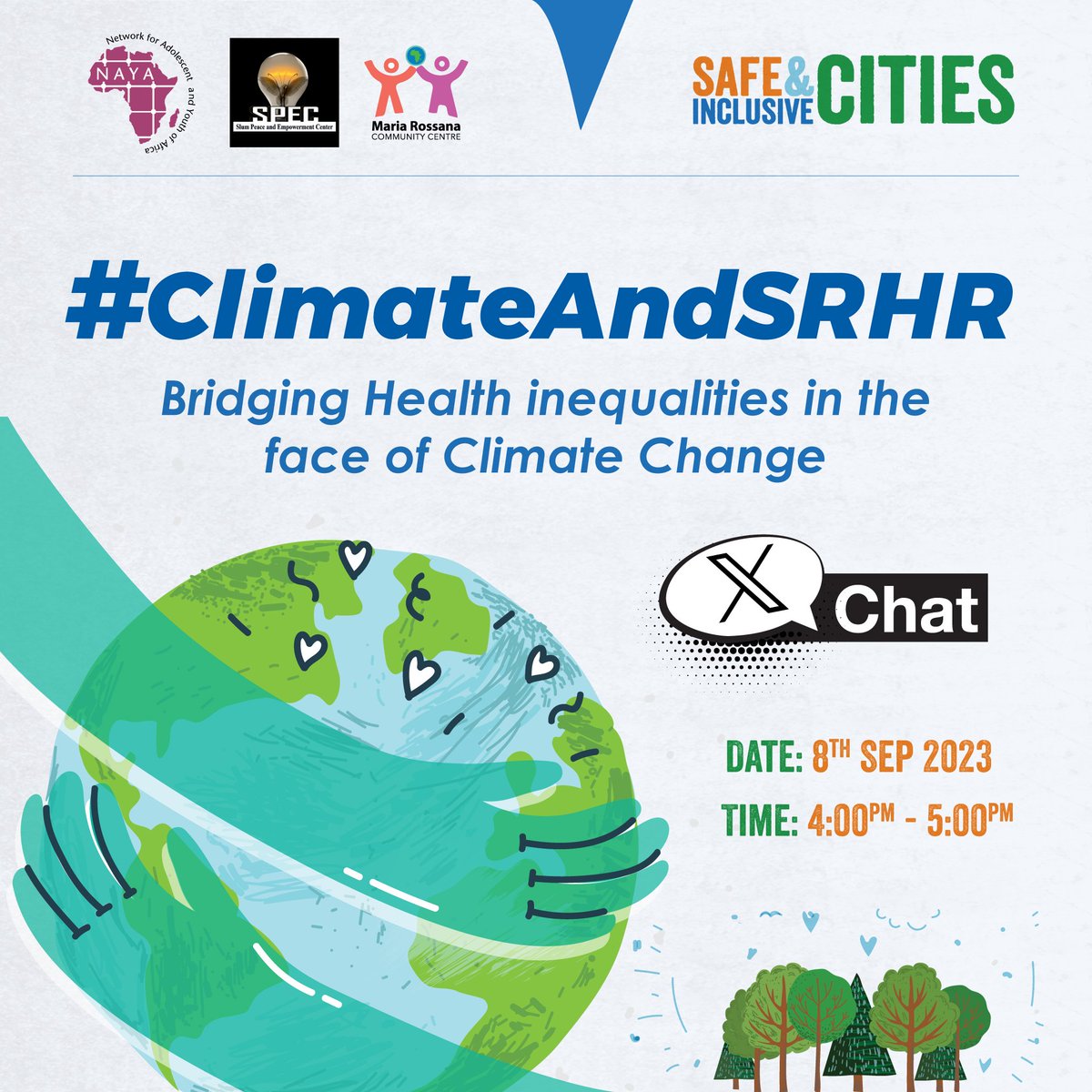 Poor climatic conditions such as drought can cause decrease in food availability which can lead to mulnutrition and reproductive health problems.
#ClimateAction 
#climateandsrhr
#climateandhealth
#NAYAvoices
@NAYAKenya