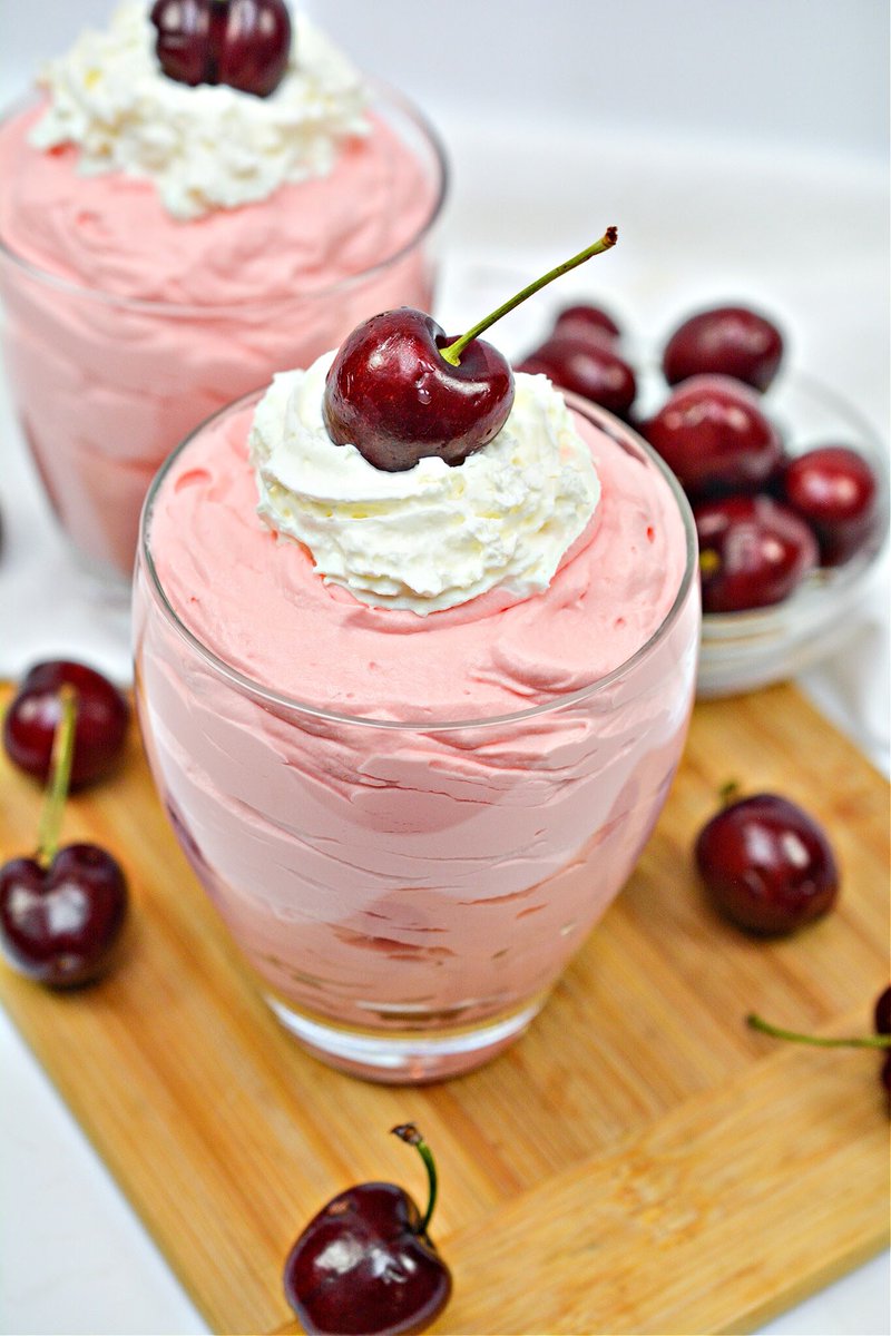 LowCarbZen's tweet photo. #Keto Cherry Cheesecake Fluff uses #SugarFree Jello as a  base with a few simple ingredients.

Recipe => https://t.co/eaXtkJSvfv https://t.co/0iG77Wt97t