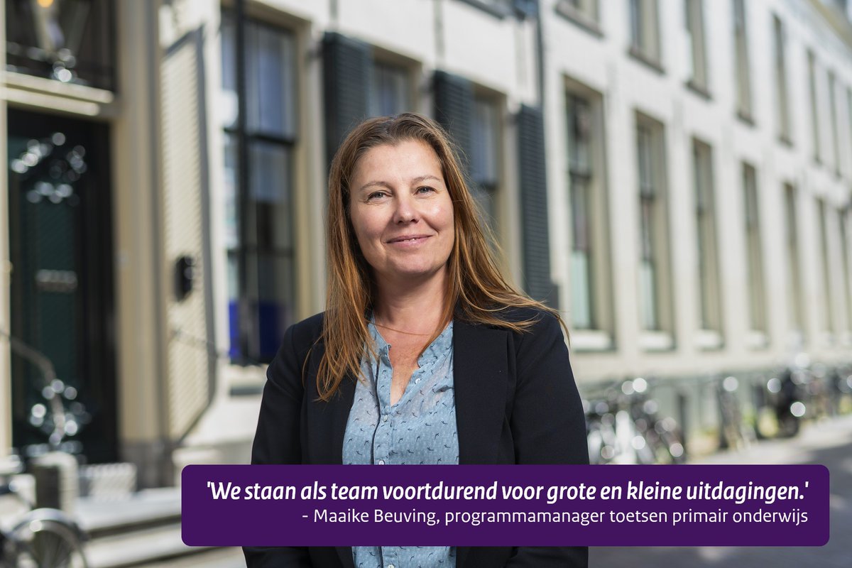 De verantwoordelijkheden rond normering en kwaliteitsbewaking van de doorstroomtoetsen primair onderwijs (po) én leerlingvolgsystemen liggen sinds 1 augustus bij <a href="/hetcvte/">Het College voor Toetsen en Examens</a>. Wat betekent dit voor team po? Dat lees je in dit interview met de programmamanager: bit.ly/44DRgUA