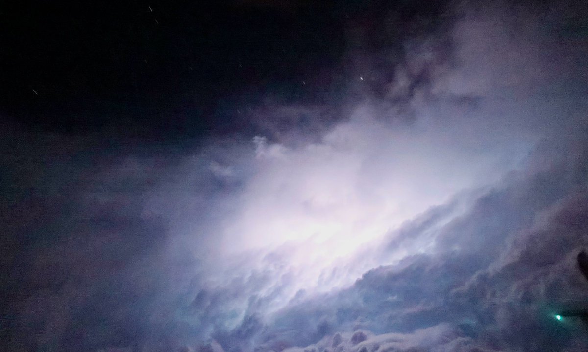 53rdWRS's tweet photo. More imagery of last night’s flight inside the eye of Cat 5 #hurricaneLee https://t.co/JYkpfiJ244