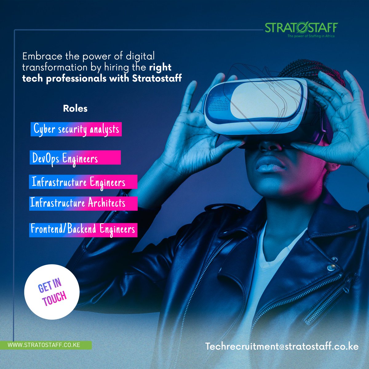 brericoo's tweet photo. By assembling a team of skilled and innovative tech professionals, businesses can unlock the full potential of digital transformation, driving efficiency, innovation, and growth.

#stratostaffea
#techtalent
#techcareer 
#staffingagency https://t.co/8G3MSCn6XC