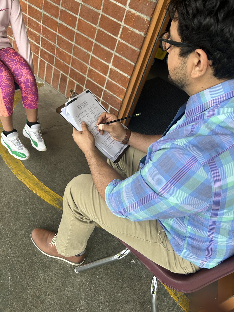 Mr. Cardona administering diagnostic assessments to his 5th grade students to identify their learning needs. #datainforms #5thgrade #proud2bepusd